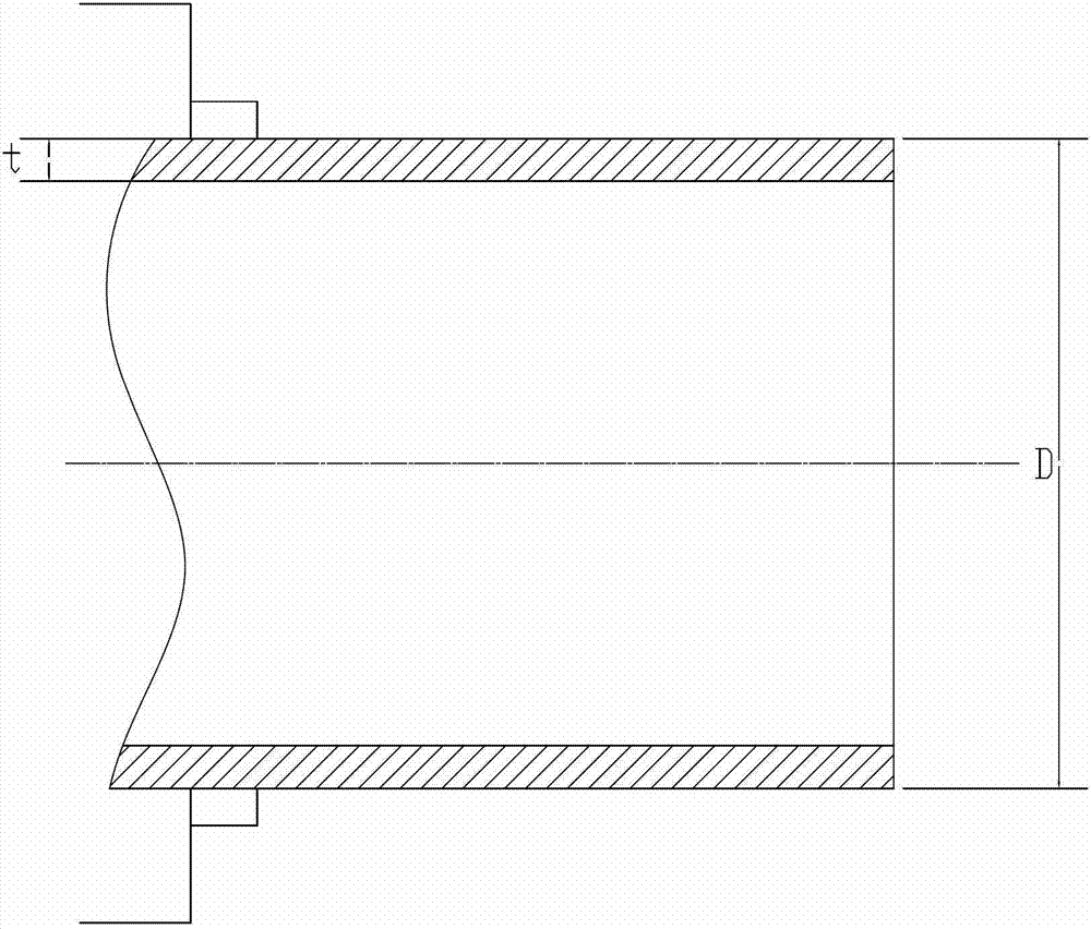 Method for repairing small standoff during on-line oil sleeve external thread production