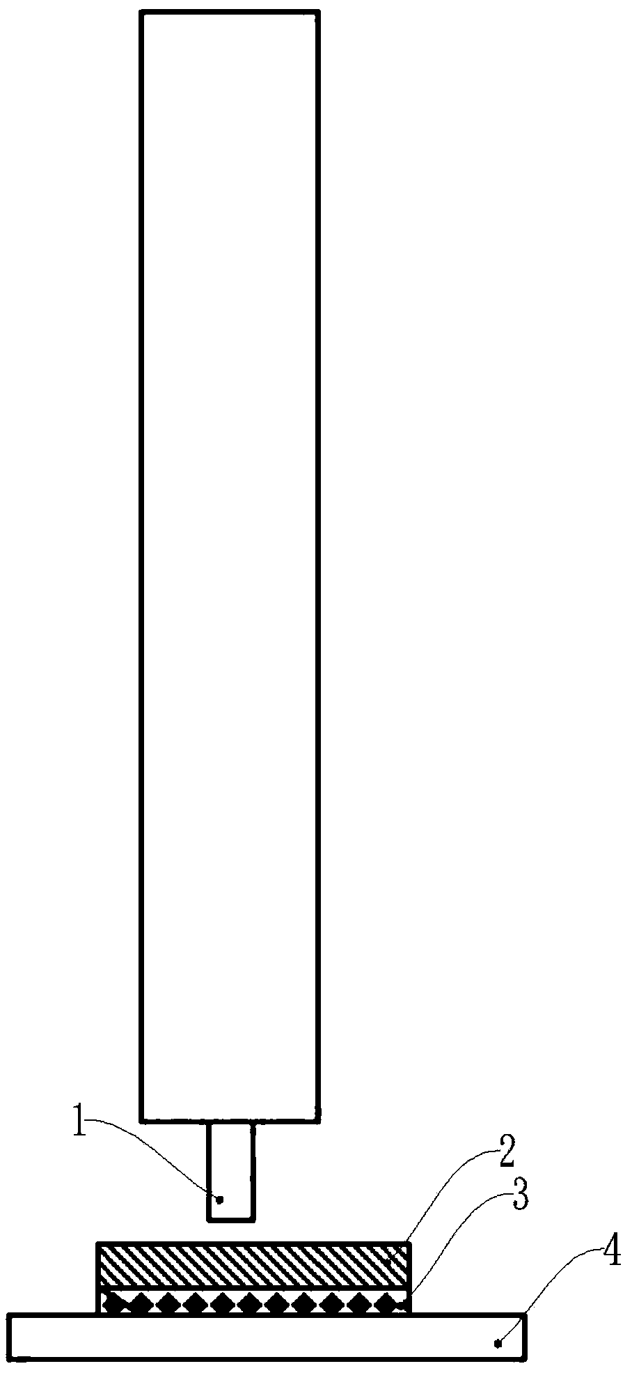 Method for detecting flowing property of hot melt adhesive for flexible flat cable