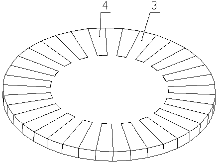 High-torque disc type permanent magnet reduction gear