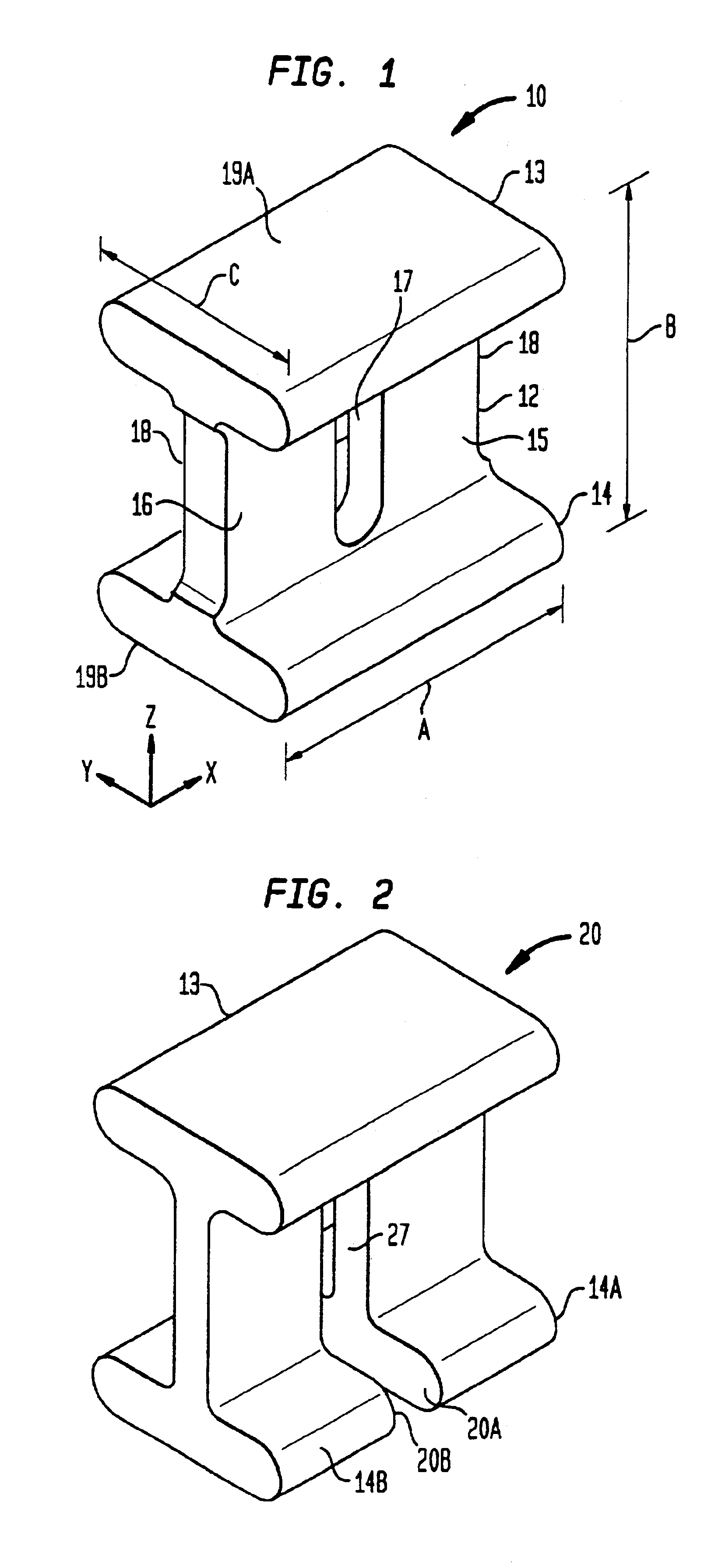 I-channel surface-mount connector