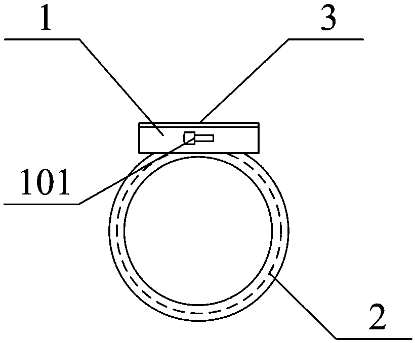 Ring used for wirelessly remotely controlling smartphone