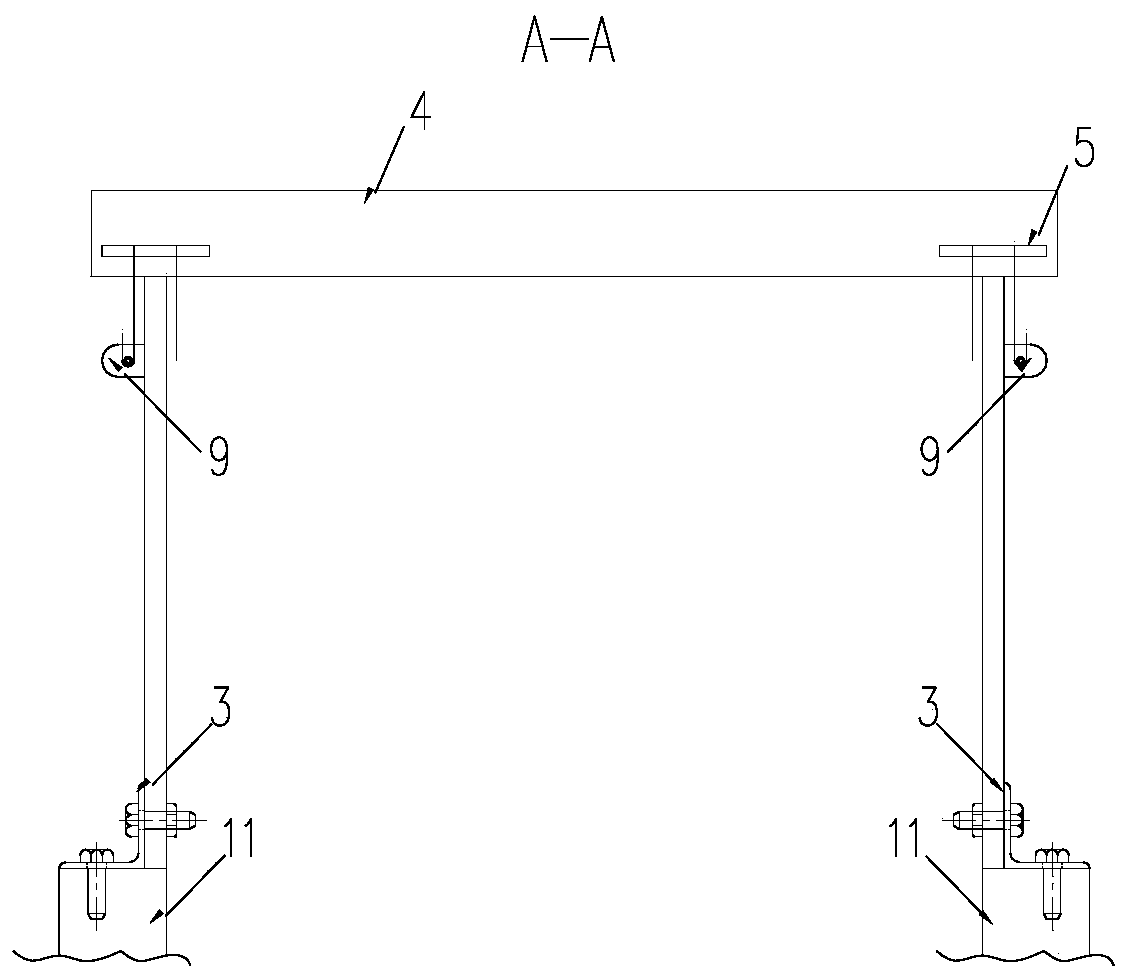 Ballasted tunnel center ditch maintenance system and method