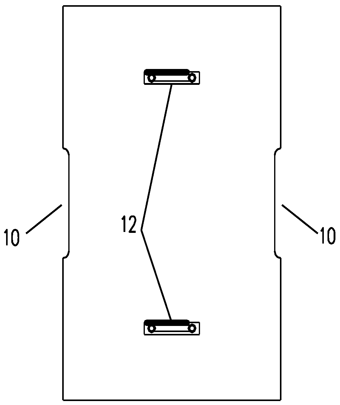 Ballasted tunnel center ditch maintenance system and method