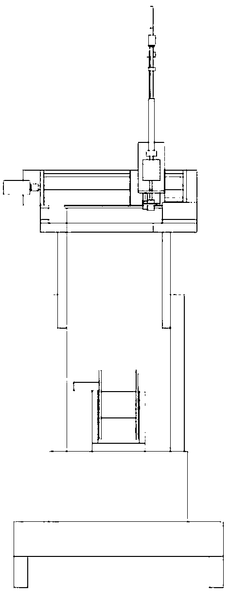 Hooking apparatus for power test