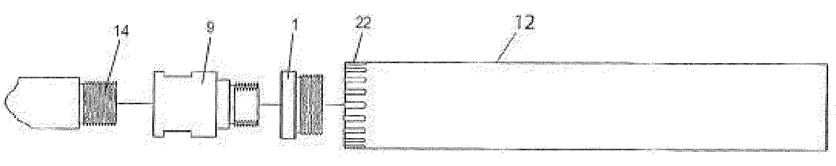 Interrupted thread mount primarily for attaching a noise suppressor or other auxiliary device to a firearm