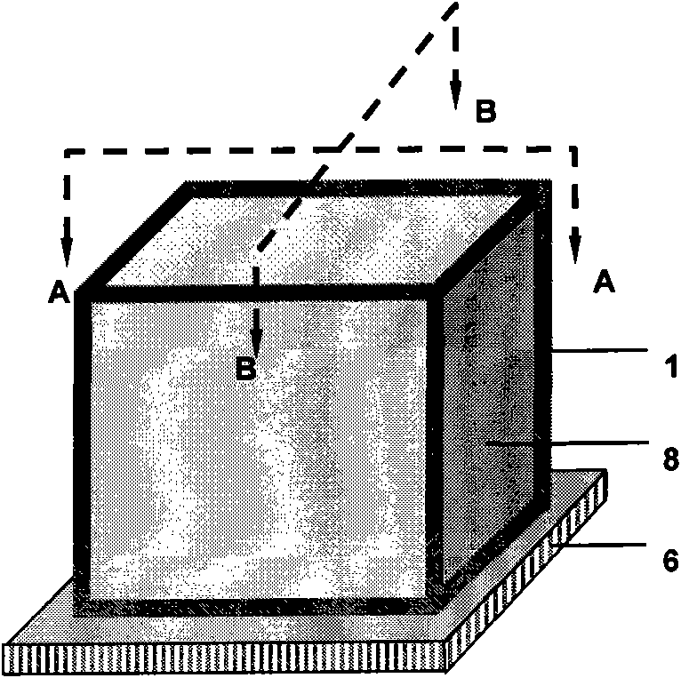 Energy-saving easily-changeable high-temperature microwave heating chamber and manufacturing method thereof