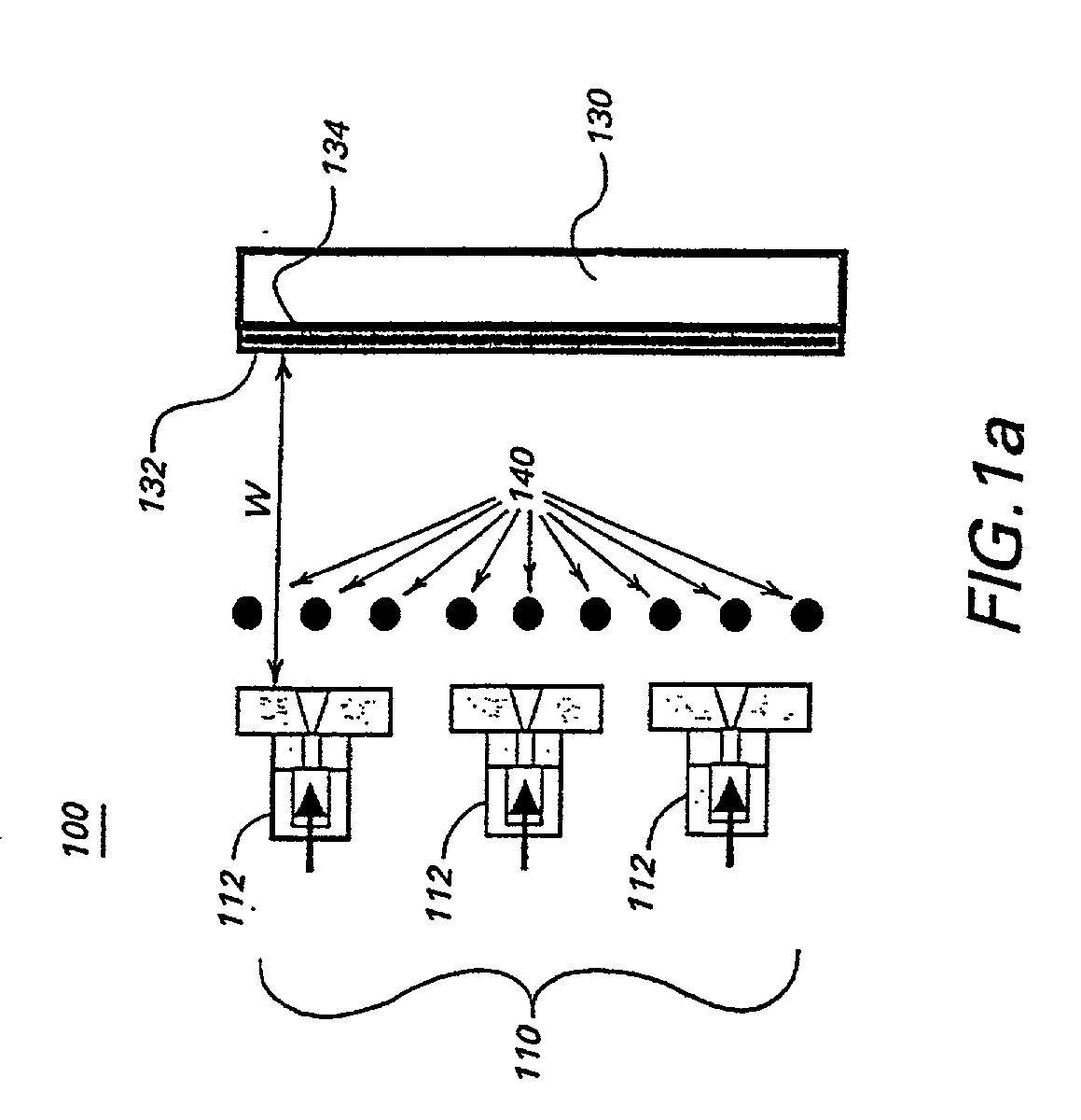 Apparatus and method for depositing large area coatings on non-planar surfaces