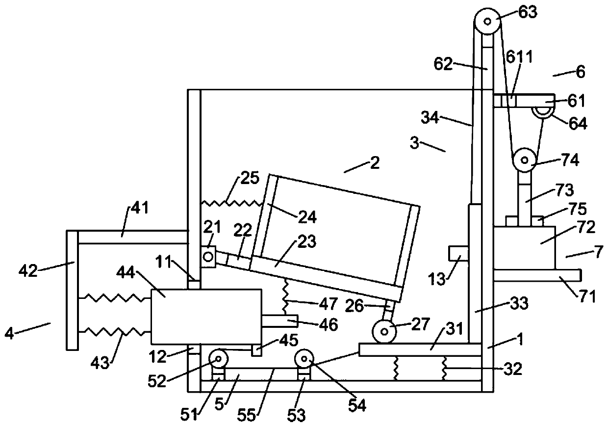 Stone cleaning and desilting equipment for building materials in the field of construction