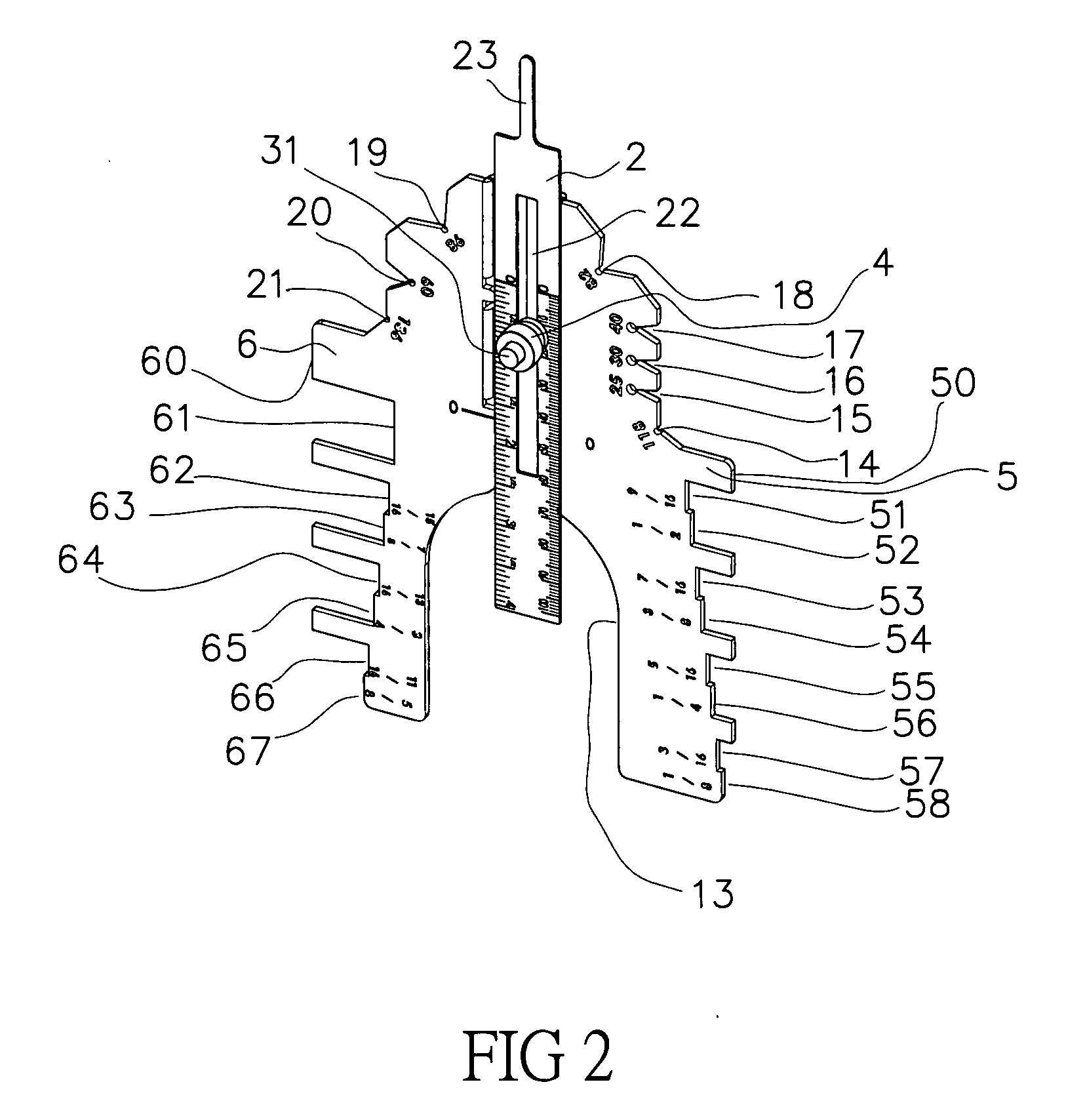 Multi-function measuring tool