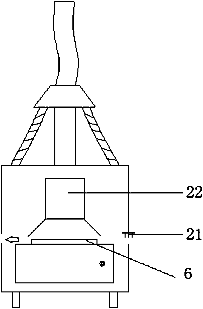 Full-automatic paint spraying production line for furniture plates