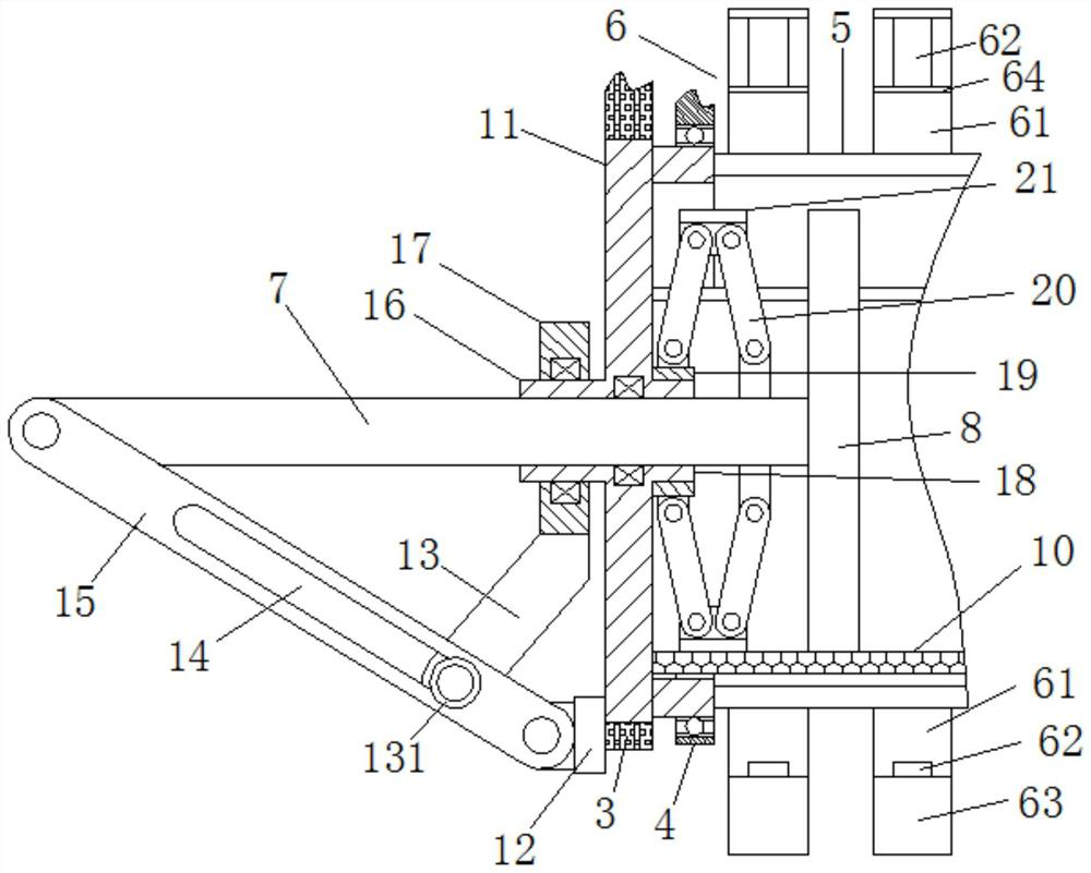 A kind of weeding device for planting crops and using method thereof