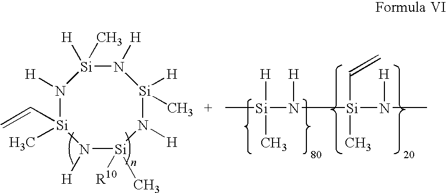 Composition and process for preparing curable organofluorine-modified polysilazanes, and polysilazanes prepared thereby