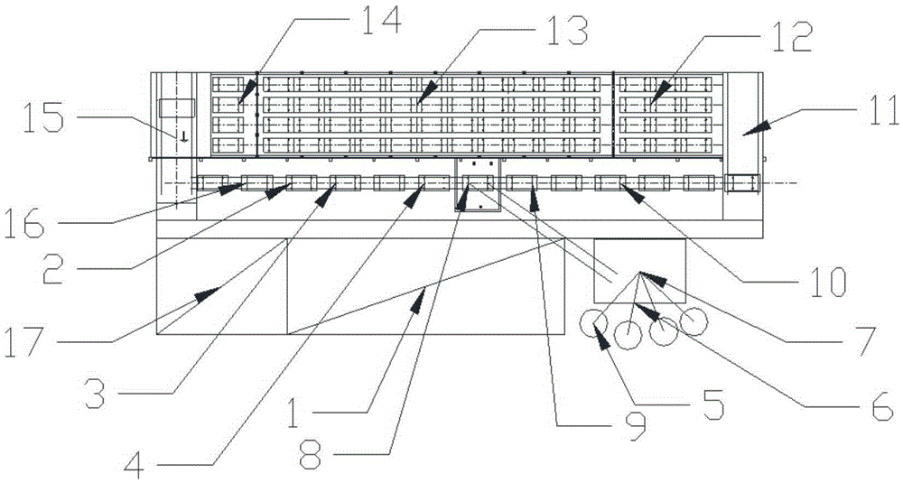 A kind of automatic production process of concrete prefabricated product