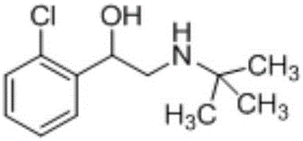 A kind of synthetic method of compound tulobuterol