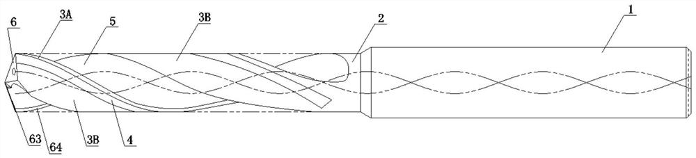 Universal drill bit for steel part machining