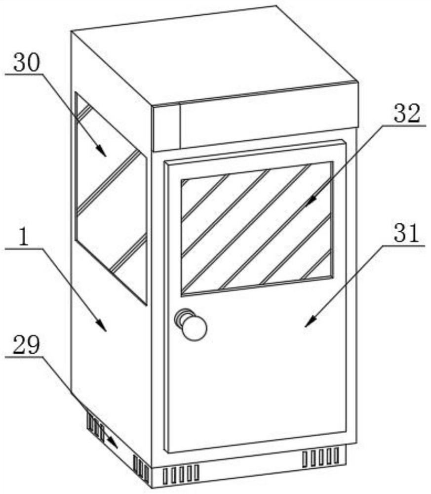 A light-curing 3D printing device