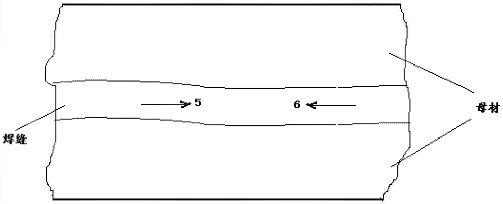 Ultrasonic flaw detection method of heavy-thickness austenitic stainless steel welded splices