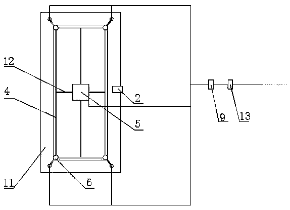 A self-destructing door in case of emergency