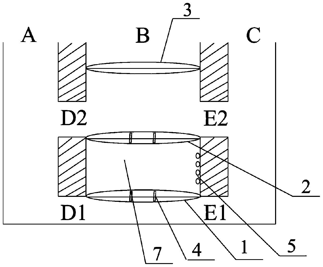 Device and method for passivating heavy metals by fermenting and composting field livestock and poultry breeding wastes in cold regions