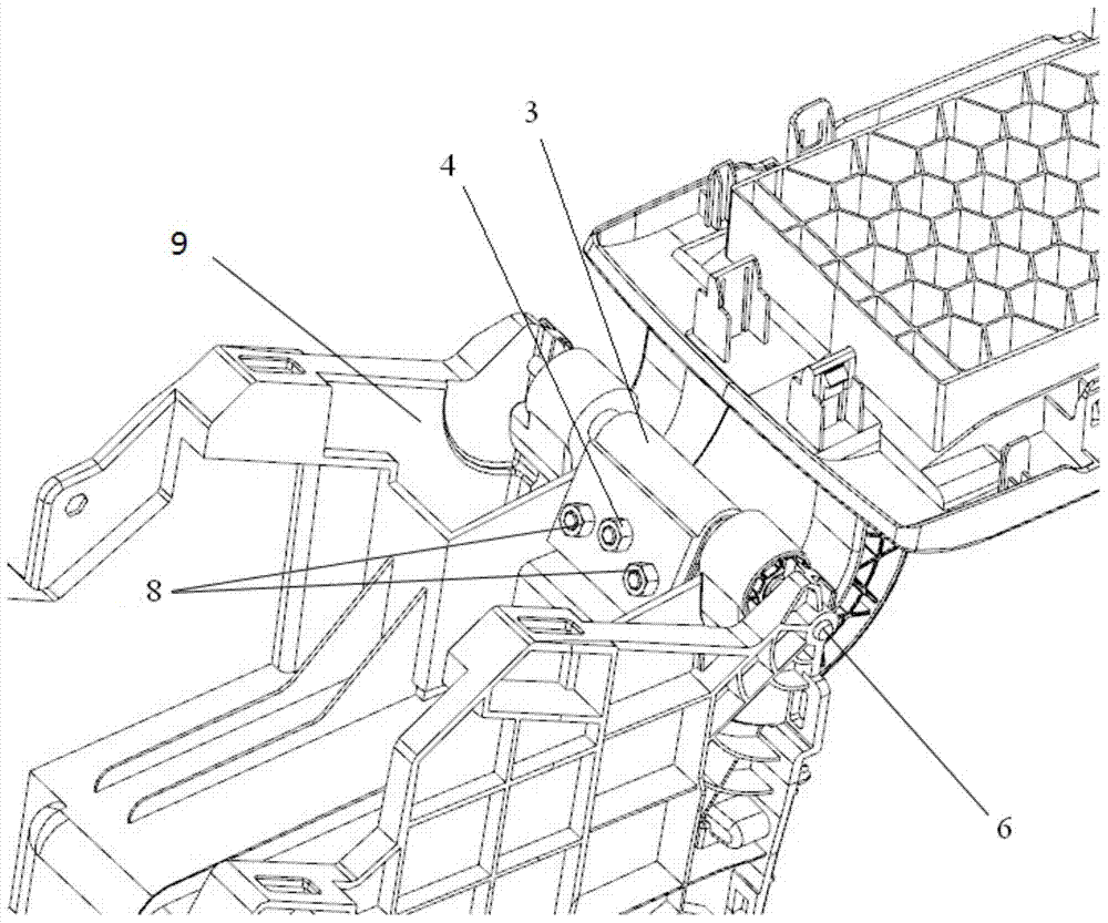 Novel damping structure and construction method thereof