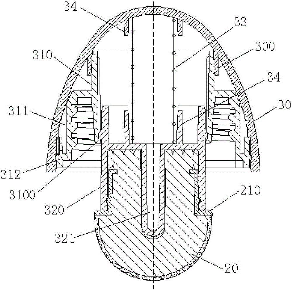 Air cushion container