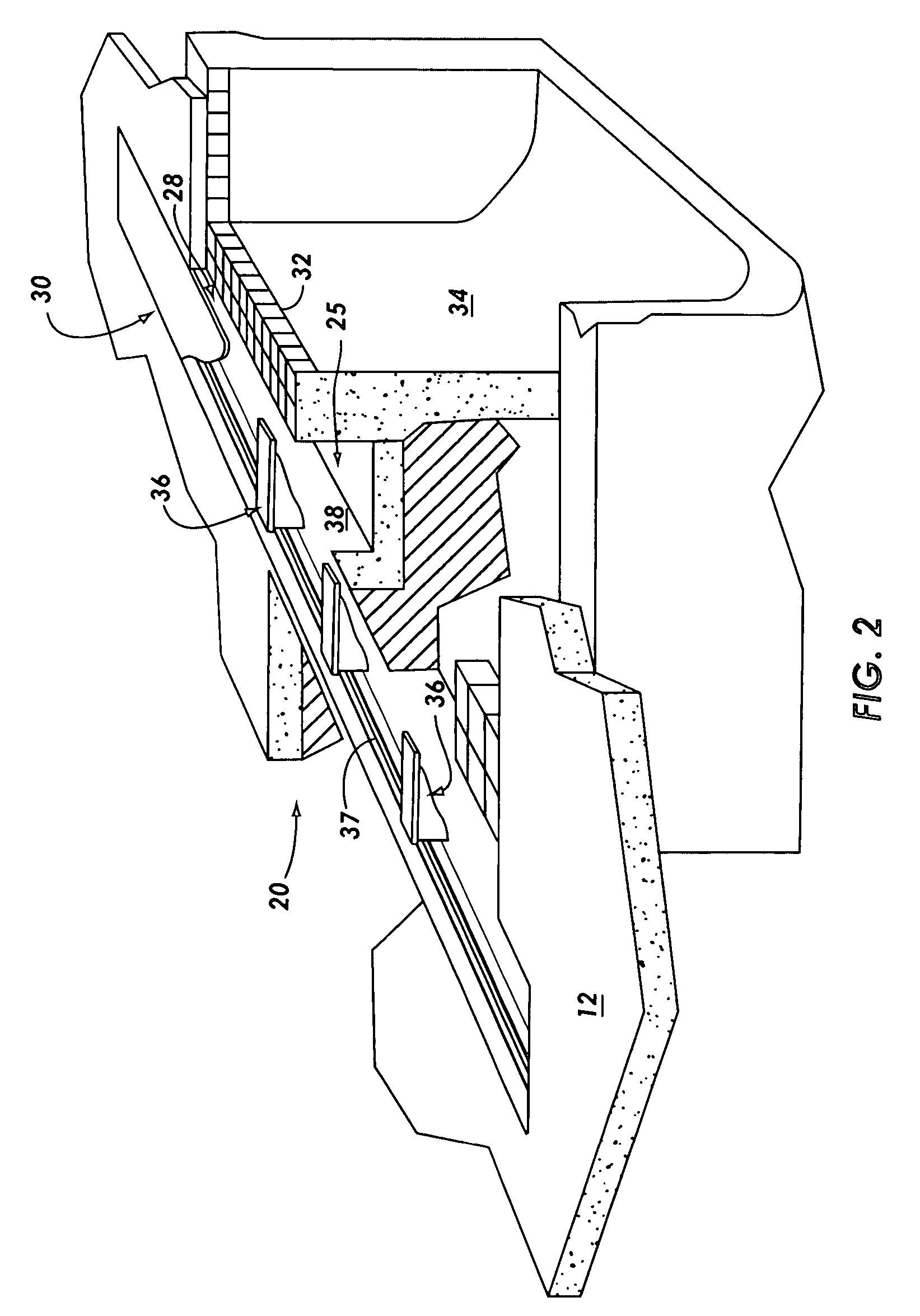 Lid support and forming system for pool cover box