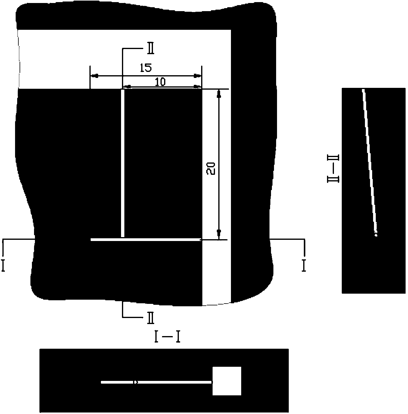 A method for determining loosening blasting danger-relieving range of coal beds with rock burst