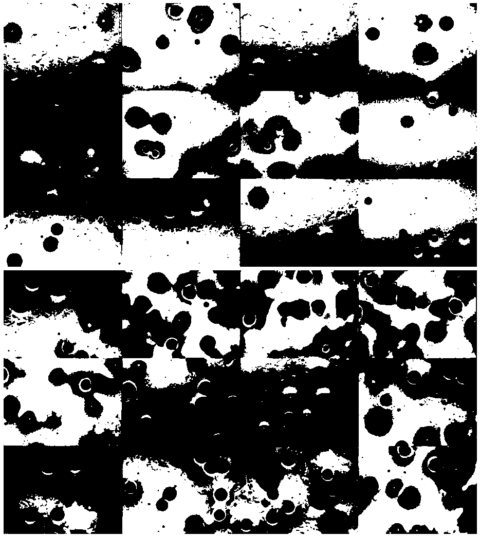 GAP propellant preparation method for laser micropropulsion