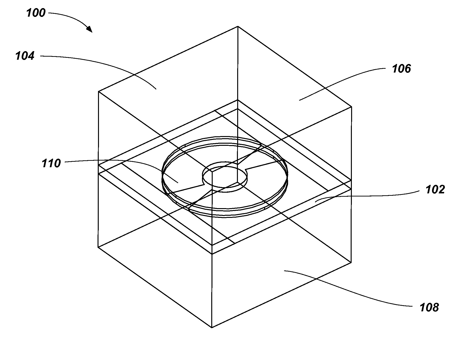 Sensors for measuring at least one of pressure and temperature, sensor arrays and related methods