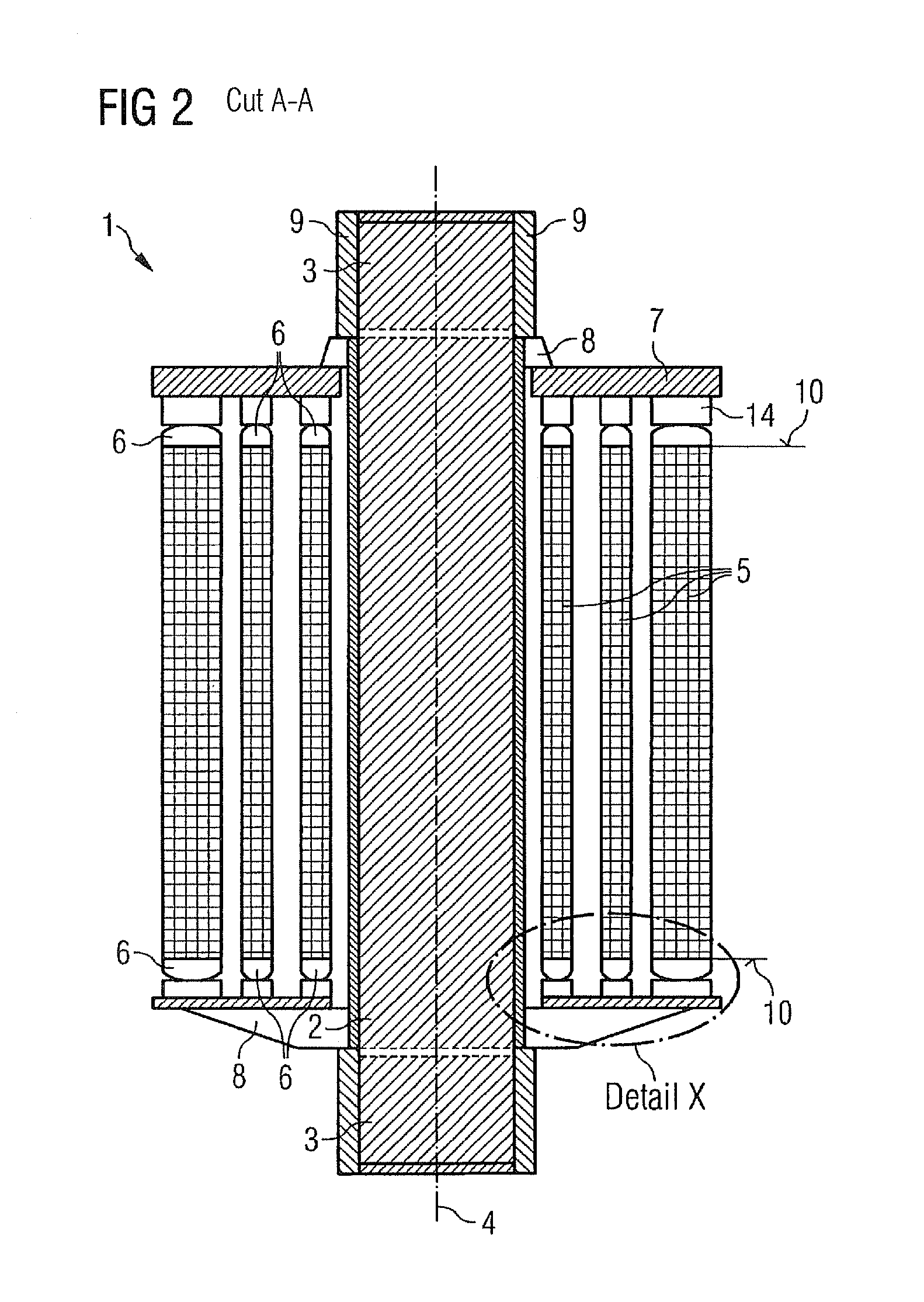 Winding arrangement for a transformer or for a throttle