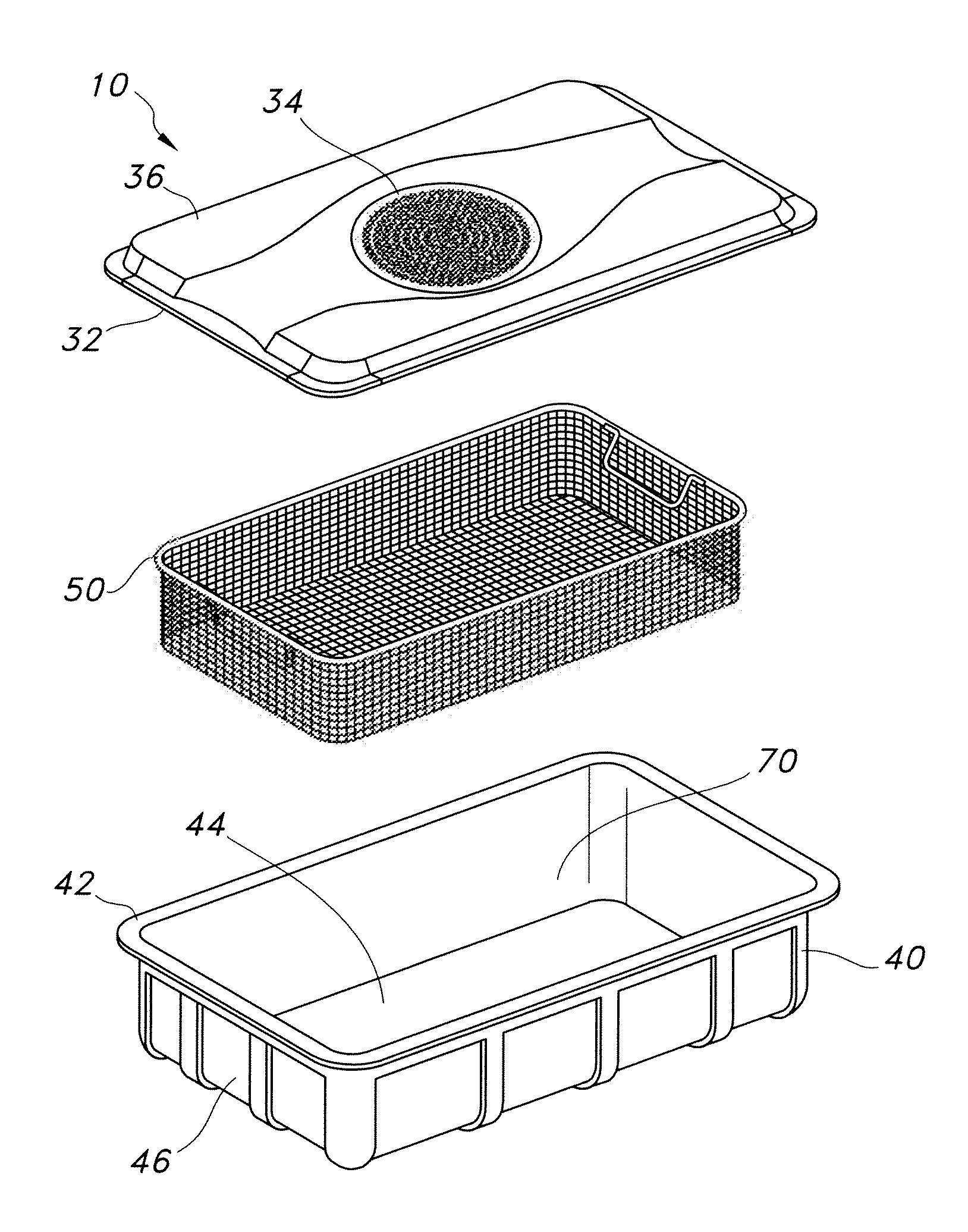 Sterilization Container With Releasable and Permanent Lock