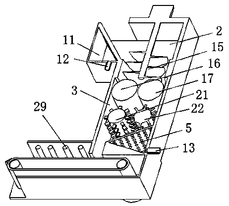 Local digestive treatment device for kitchen garbage