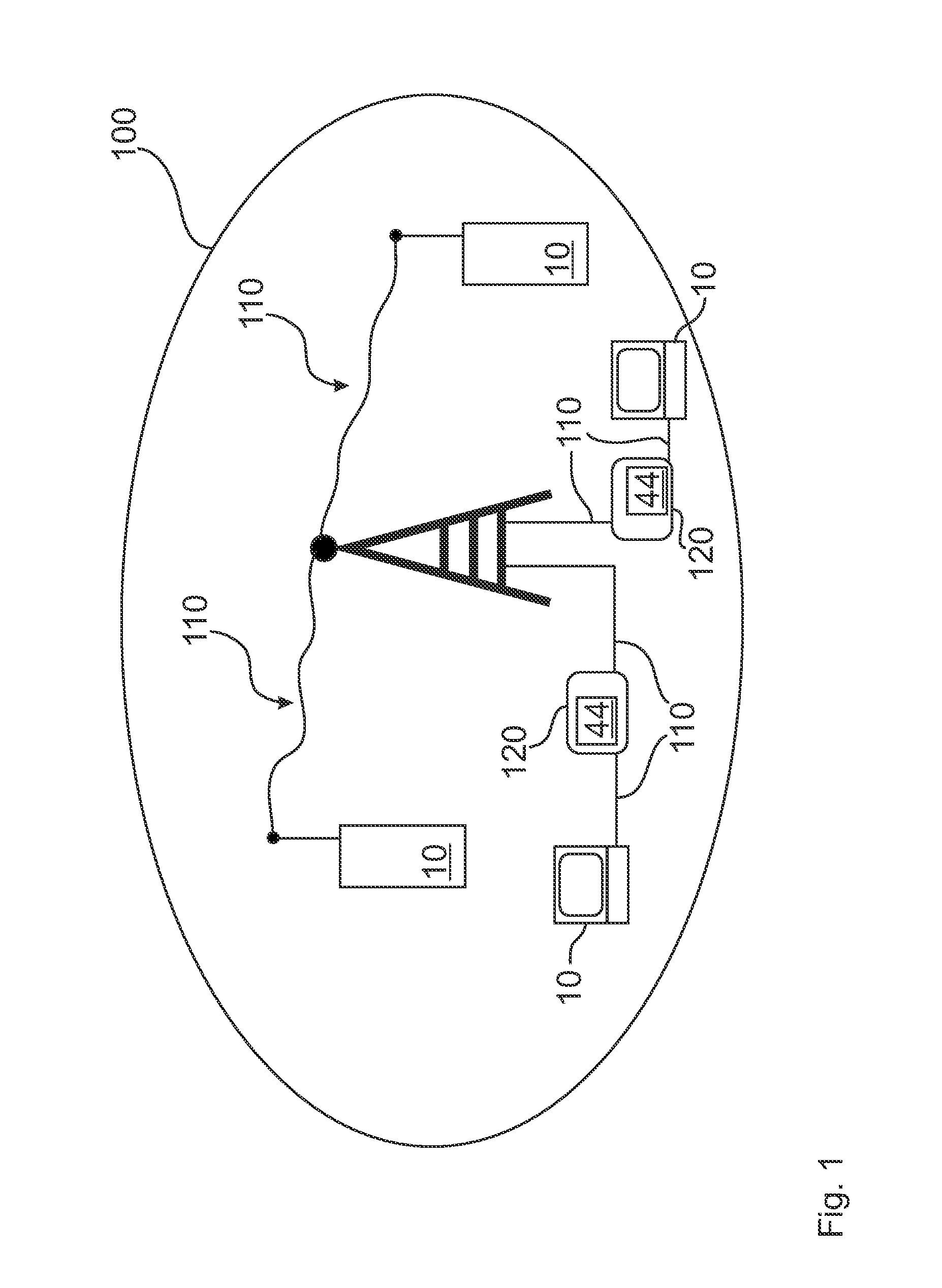 Method for controlling data traffic between a communication device and a communications network via a communications link