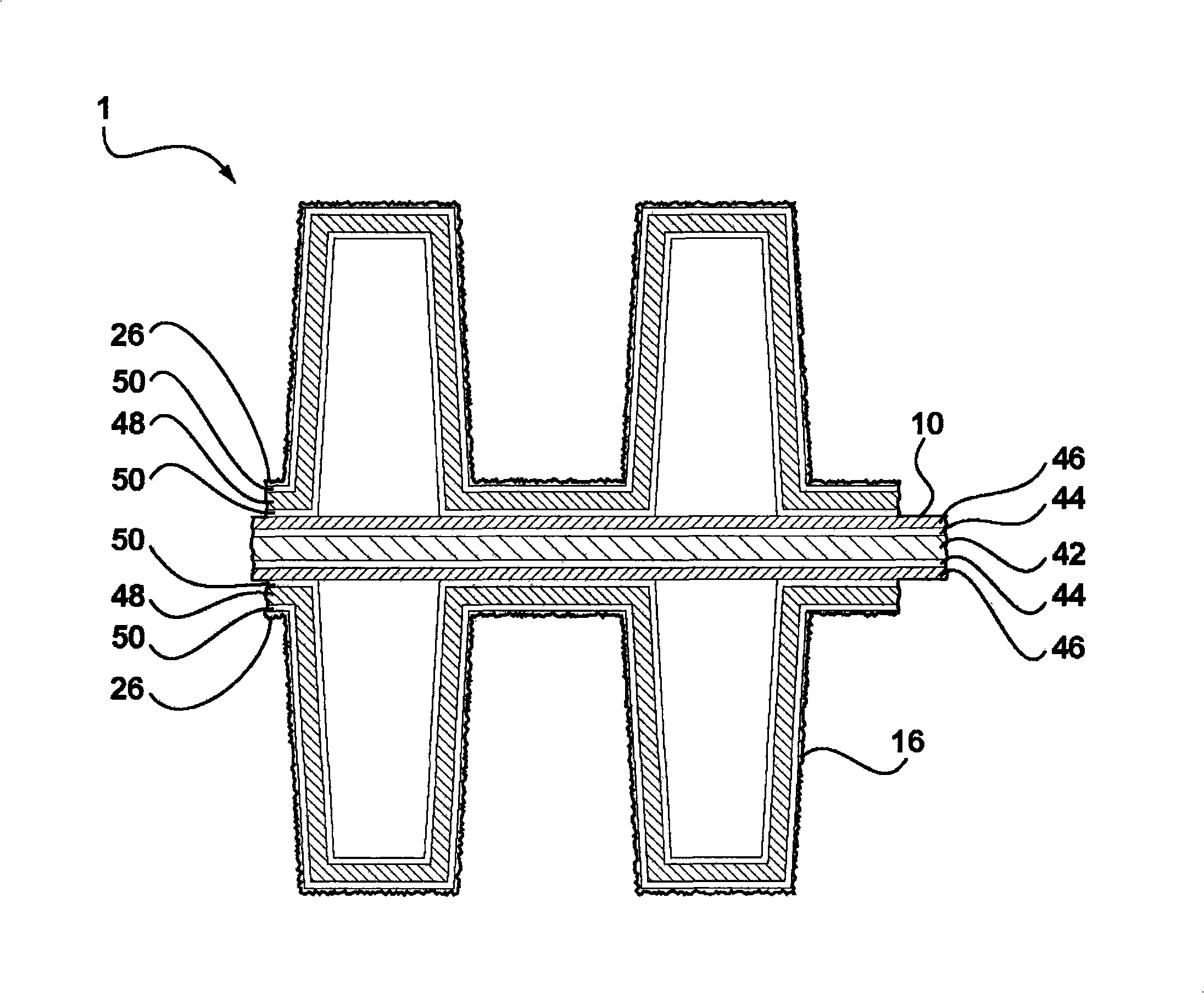 Evaporative cooling device