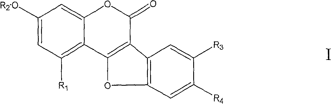 Coumarether compound and use of its composition