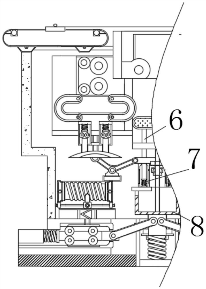 Thermosetting injection molding machine capable of preventing coking phenomenon caused by high temperature of feeding port