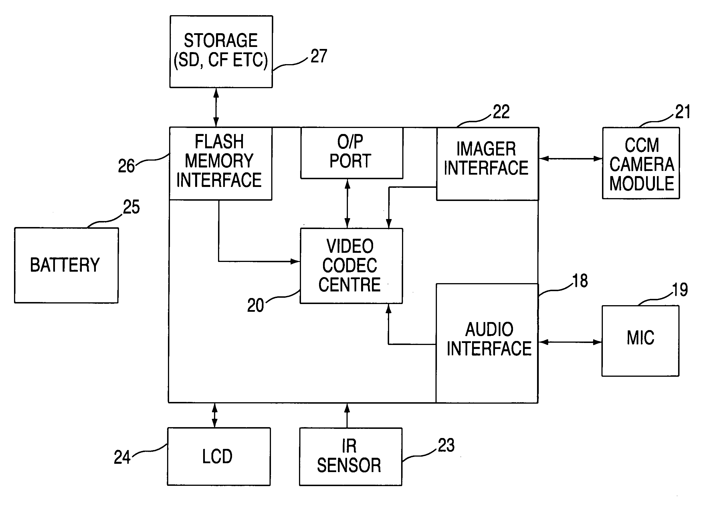 Security surveillance viewing and recording assembly with wireless transmission