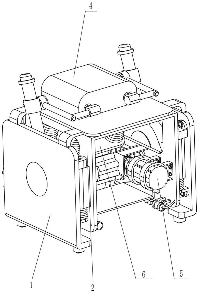 Rapid grooving equipment for indoor ground wire duct