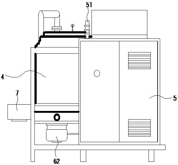 High temperature rotary cutting treatment process and treatment equipment for medical waste