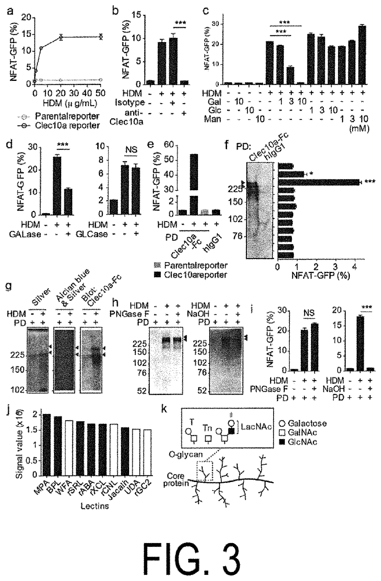 Composition for use in treatment of allergic diseases