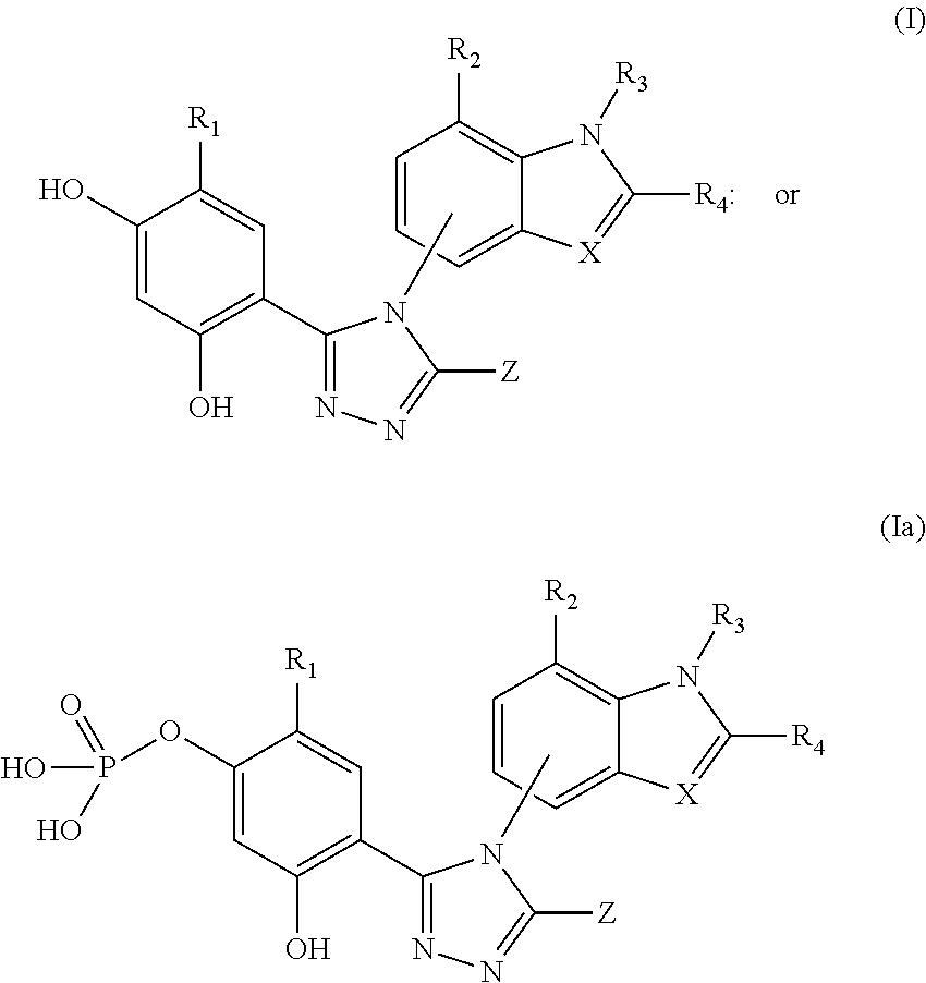 Combination therapy of hsp90 inhibitory compounds with CHK inhibitors