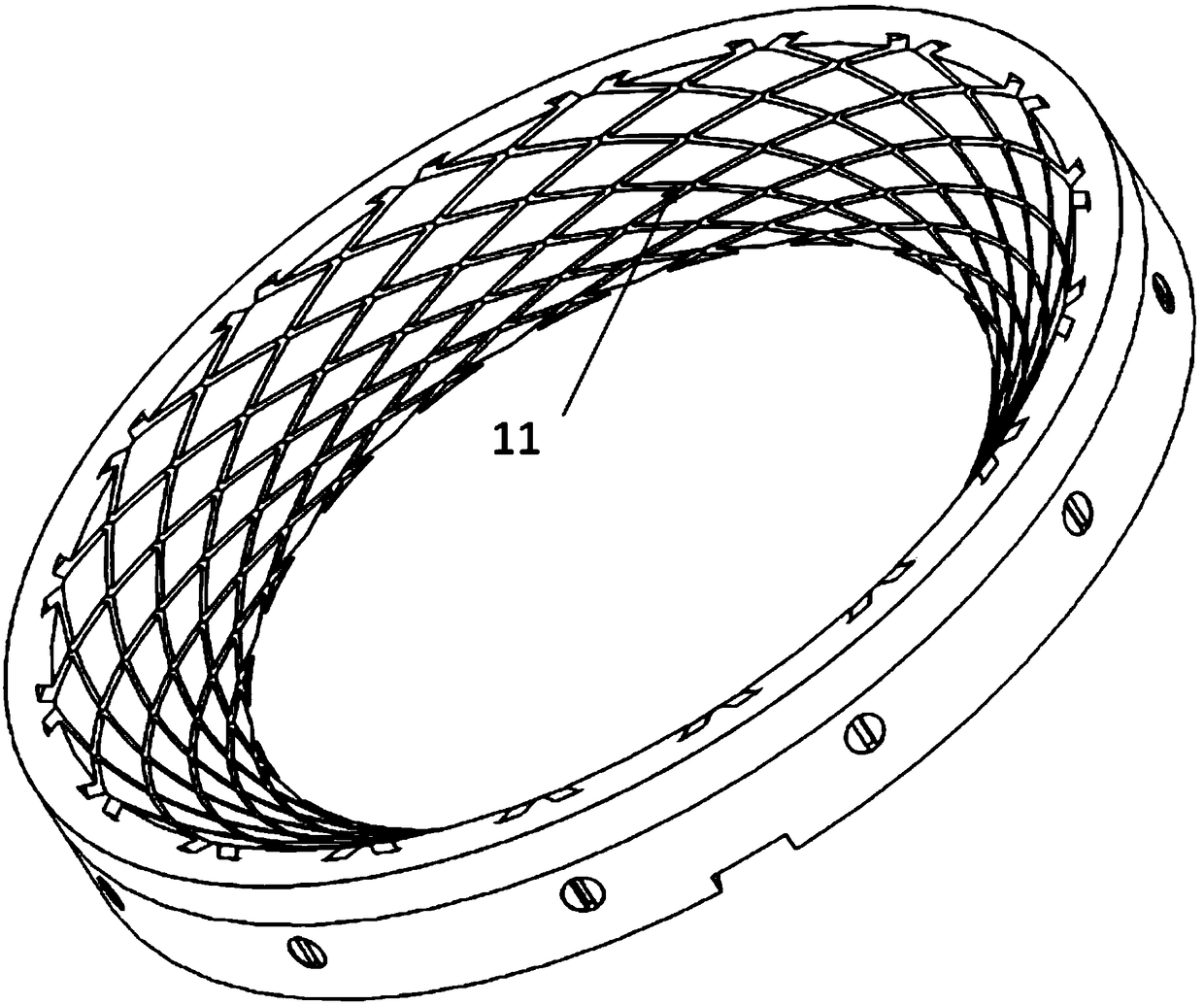 A Traveling Wave Ultrasonic Motor Based on Piezoelectric Stack Drive