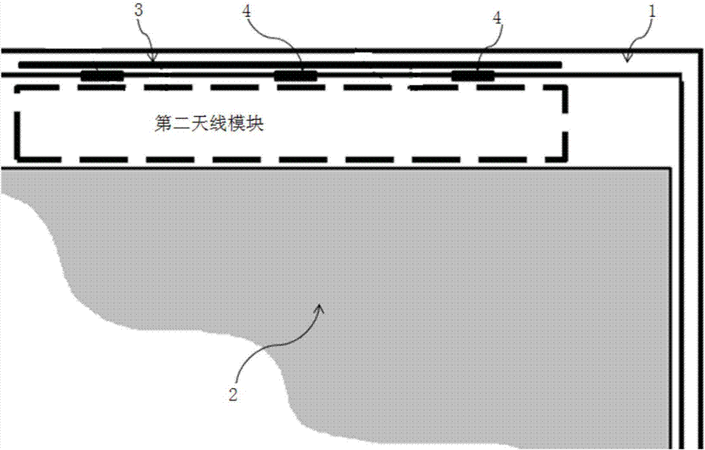 Narrow bezel mobile terminal