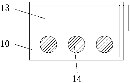 Municipal road surface damage repairing device