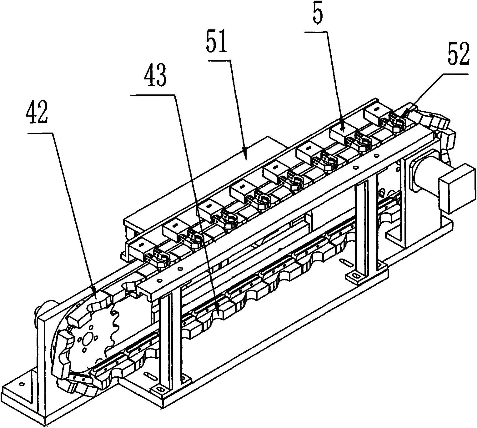 Full-automatic bottle blowing machine