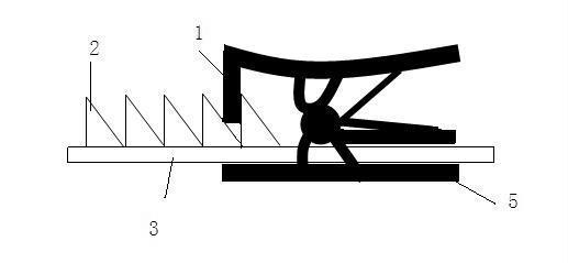 Scale-type schoolbag belt