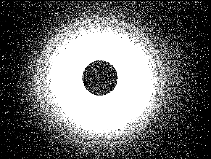 Device and method for measuring refractive index of high-refractive index glass microsphere