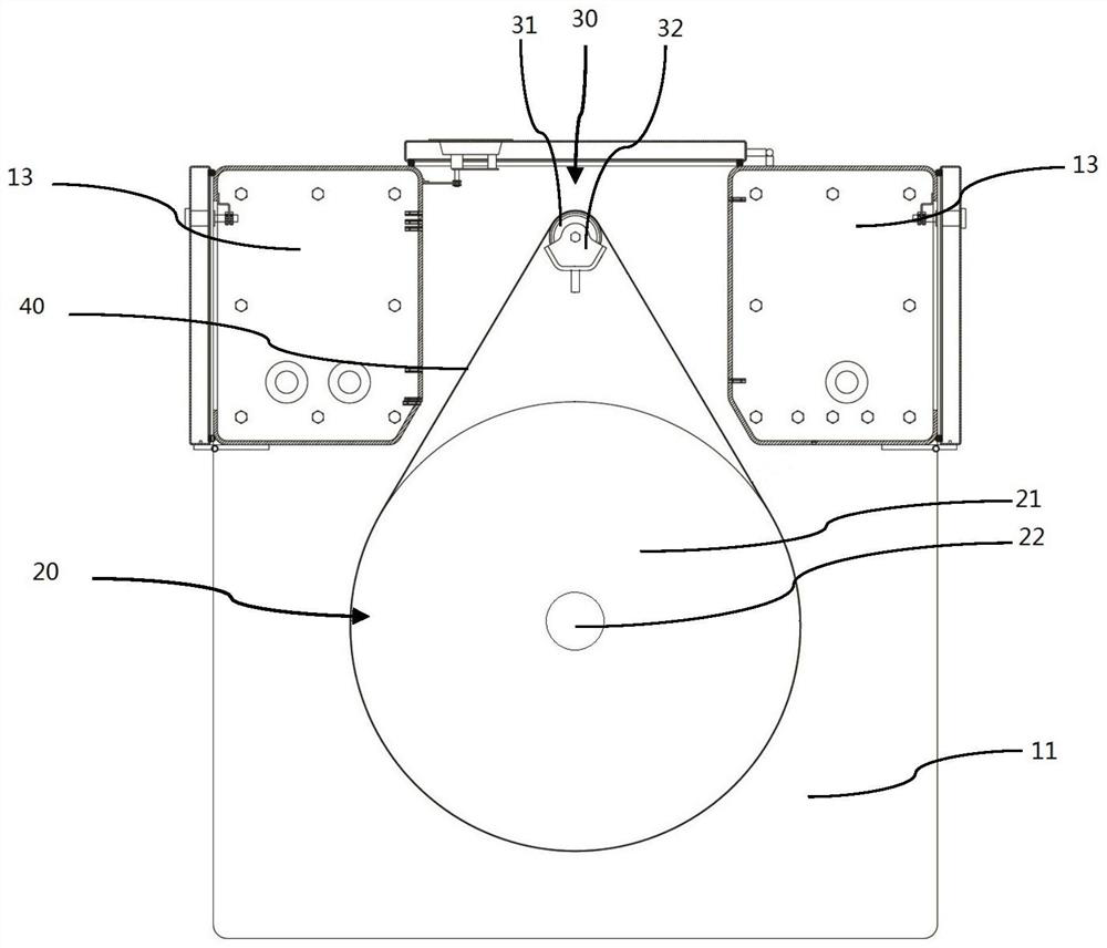 Bran discharging mechanism and milling equipment