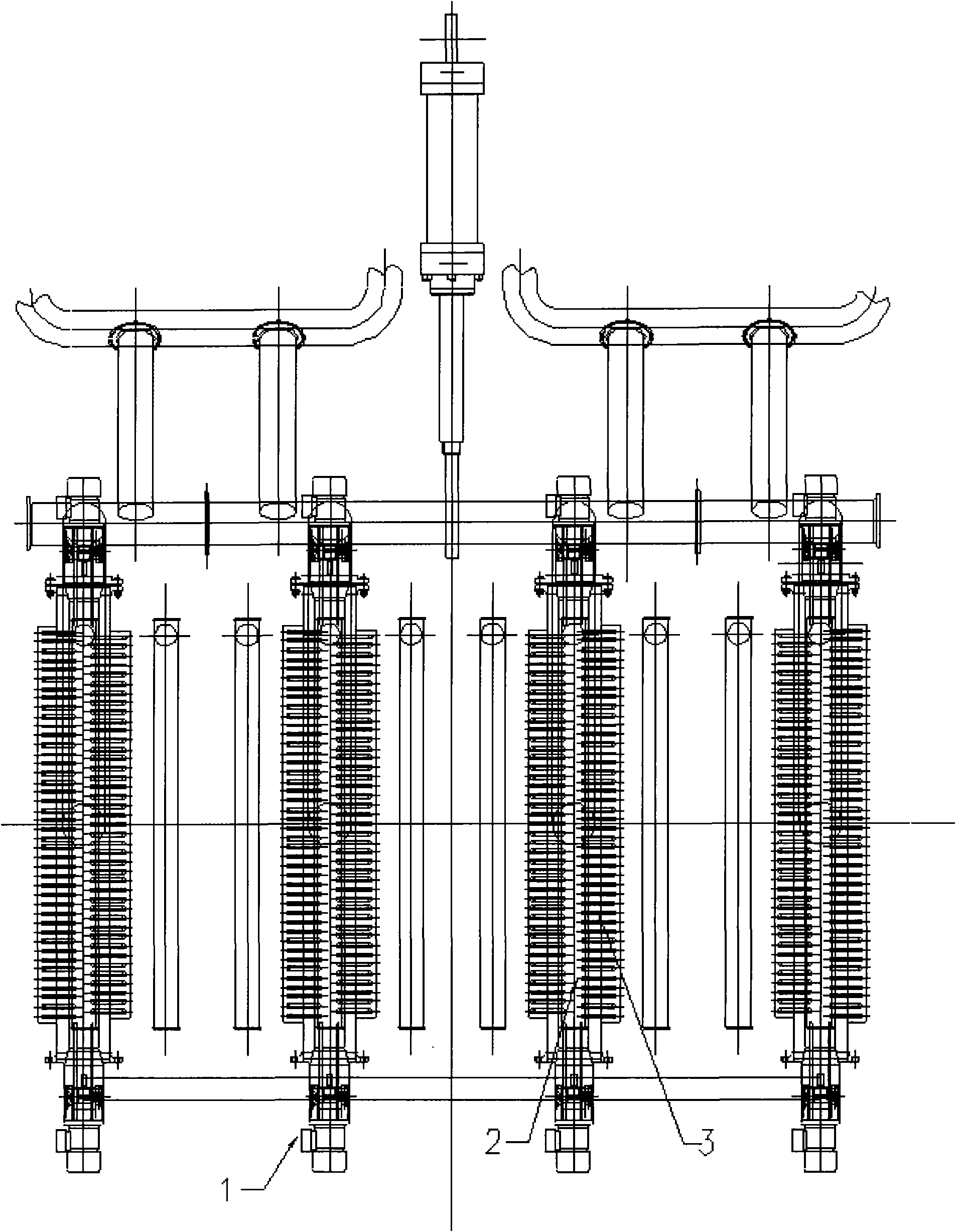 Laminar flow width-offset-adjusting cooling device and control method thereof