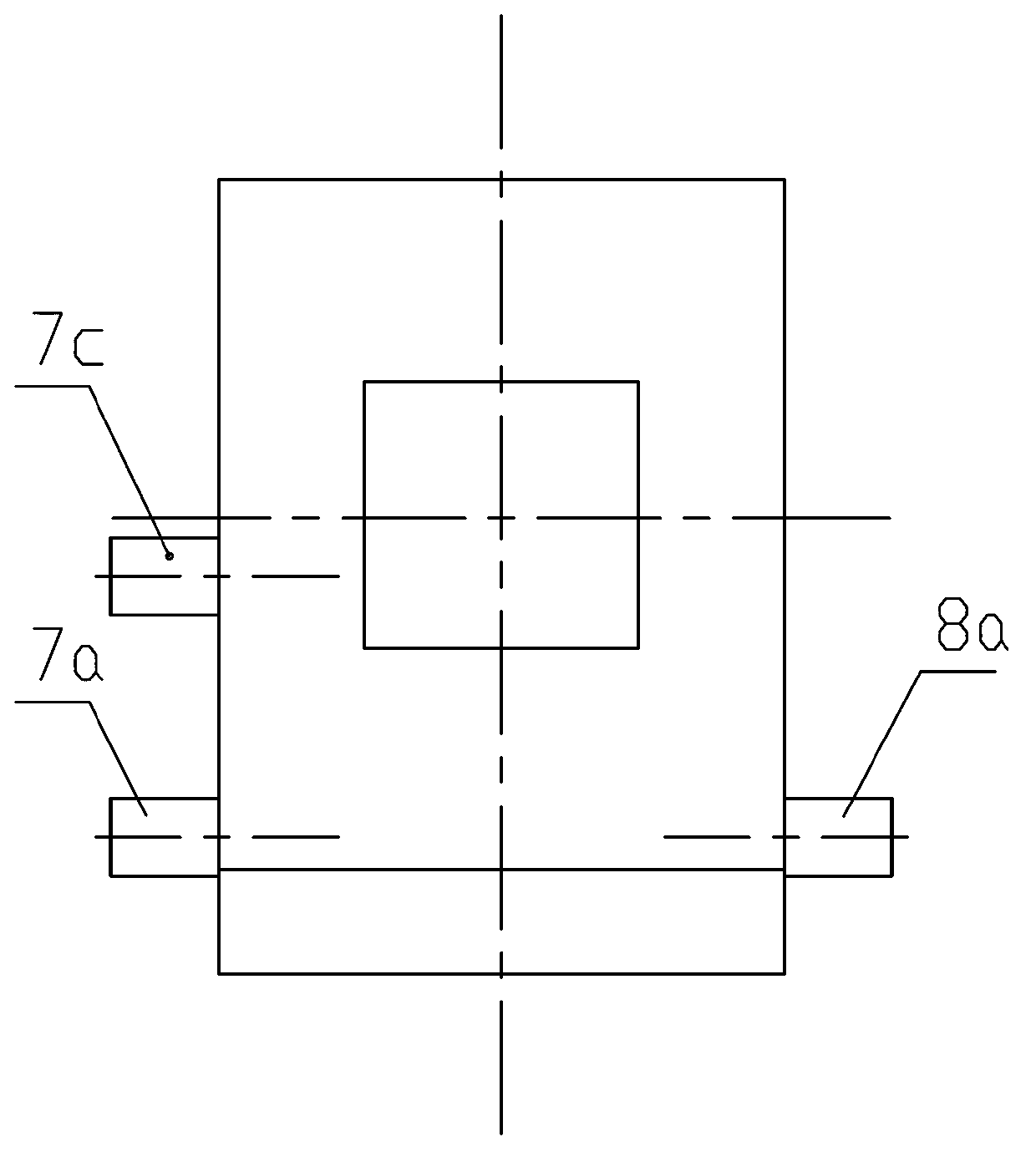 Microscopic cracking evolution process test equipment for bifacial shearing of coal petrography